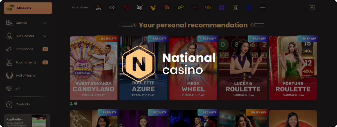 National Casino online